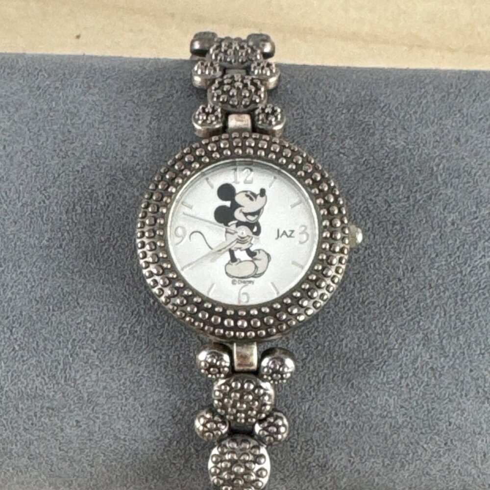Vintage Jaz Paris Ladies French Designer Disney Mickey Mouse Watch